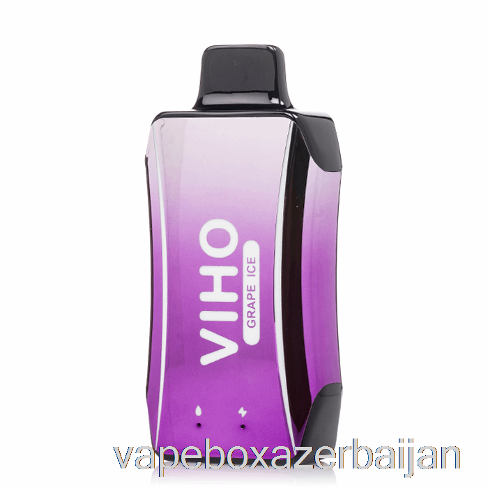 Vape Box Azerbaijan VIHO Turbo 10000 Disposable Grape Ice